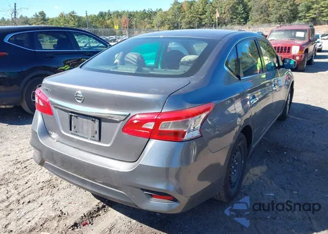 2017 Nissan Sentra S из США, поврежденный, VIN 3N1AB7AP2HY340760